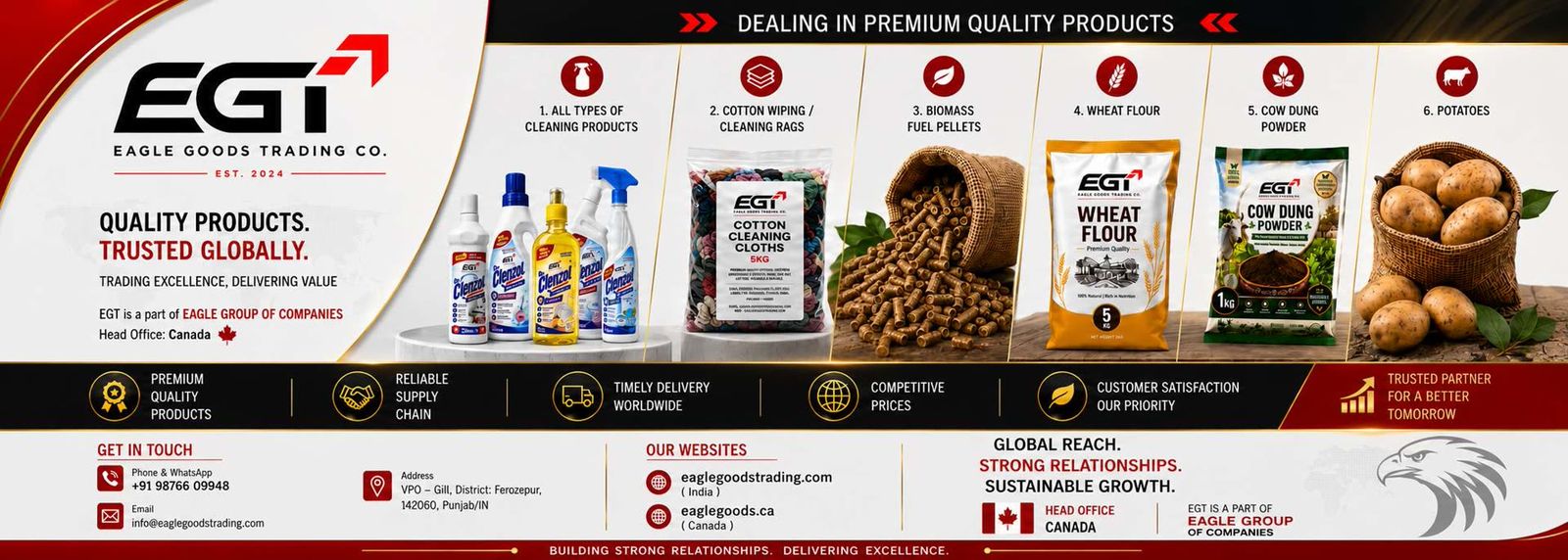 Eagle Goods Trading Co. — dealing in premium quality products