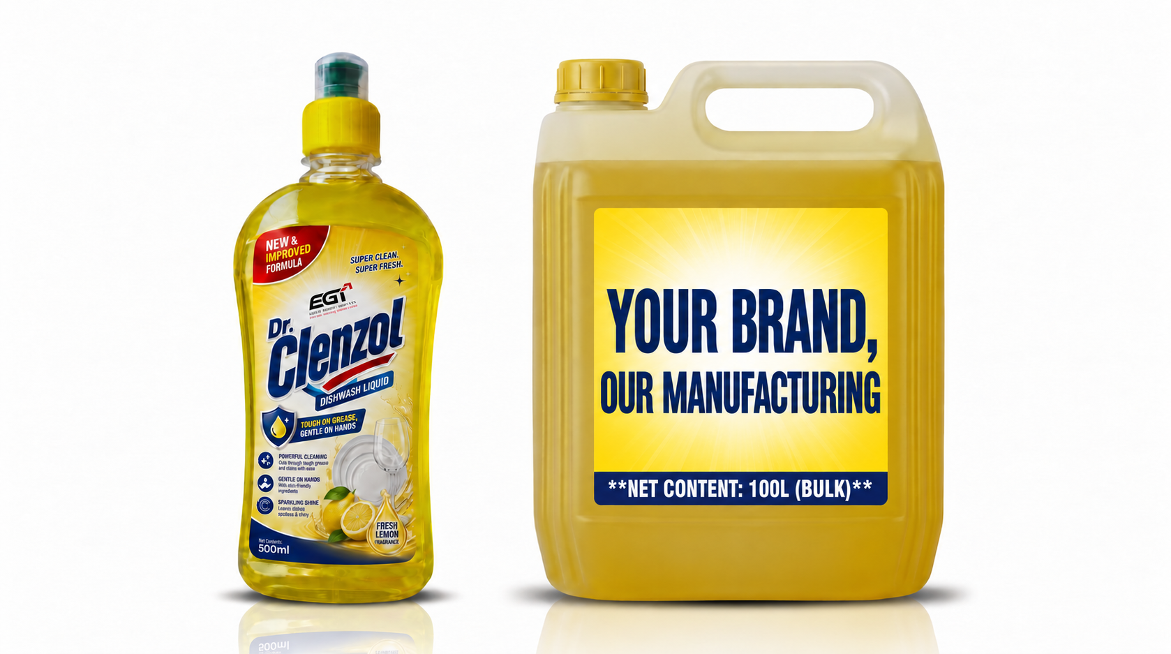 Dr. Clenzol Concentrated Dishwash Liquid