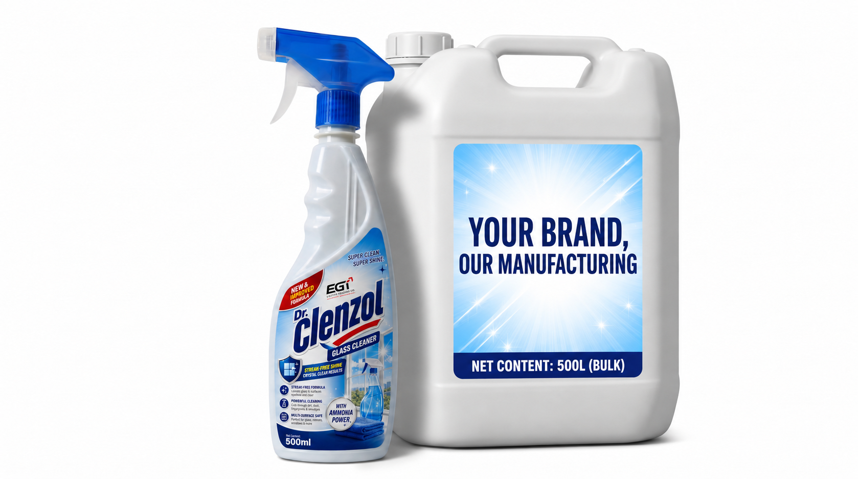 Crystal-Clear Streak-Free Glass Cleaner
