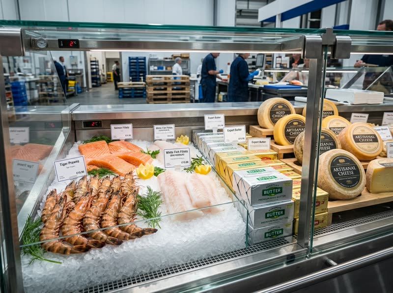 Marine, Meat & Dairy Products